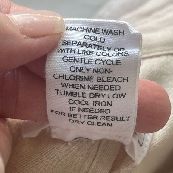 For The Republic Tan Double Breasted Jacket, Size 4 - Picture 8 of 11